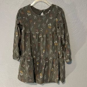 Little co. dark green dress from winter line.